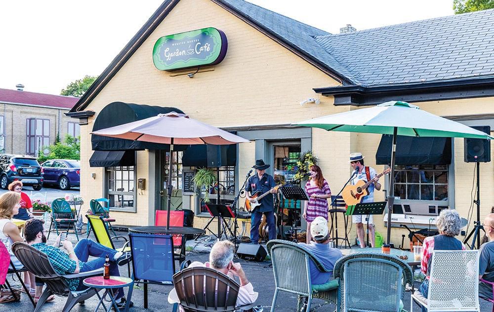 webster garden cafe